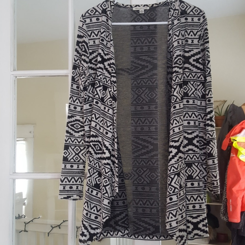 American Eagle semi-sheer cardigan